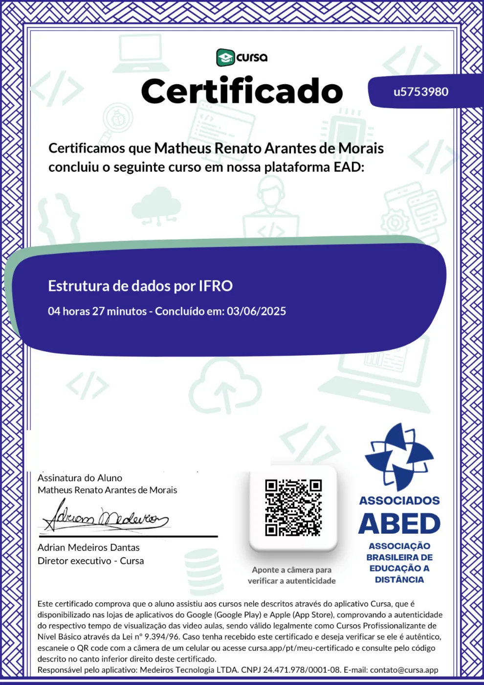 Estrutura de dados